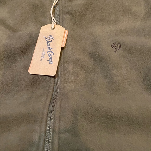 Duck camp men’s fleece jacket new - Picture 2 of 7